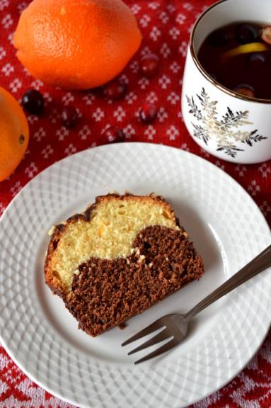 Babka pomarańczowo-czekoladowa