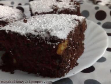 Bananowe brownie