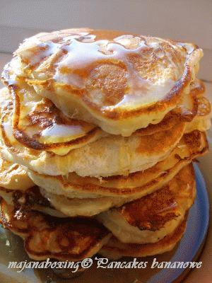 Bananowe pancakes 