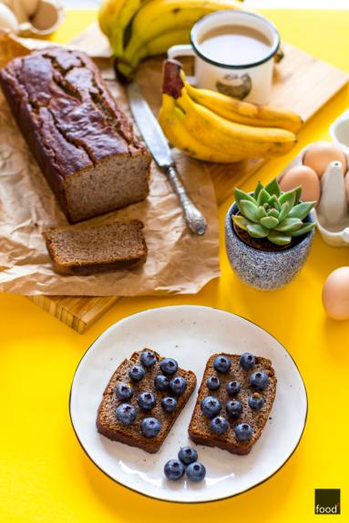 Bezglutenowy chlebek bananowy z nasionami chia