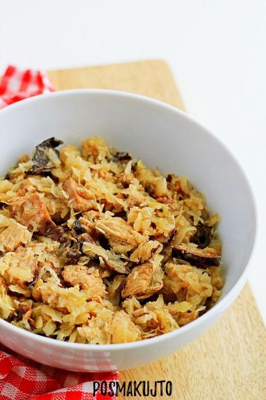 Bigos z kapusty kiszonej