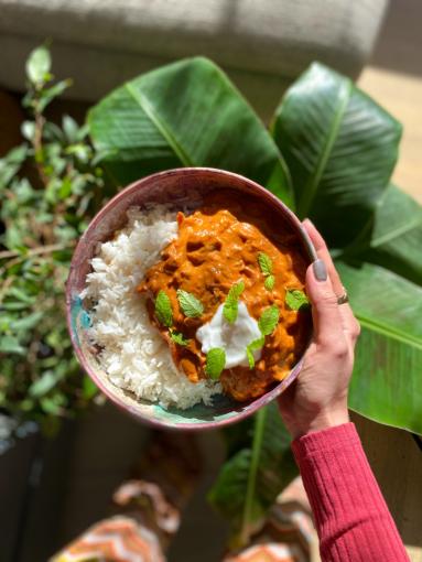 Boczniaki Tikka Masala