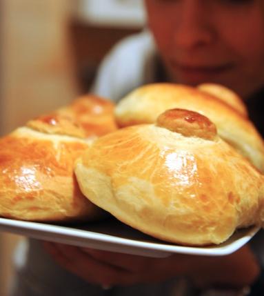 Brioszki metodą tartine