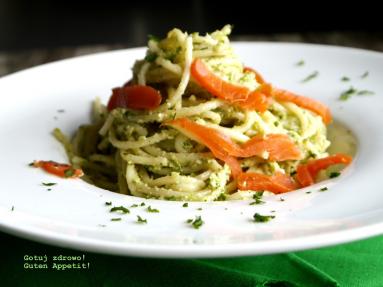 Brokułowe spaghetti