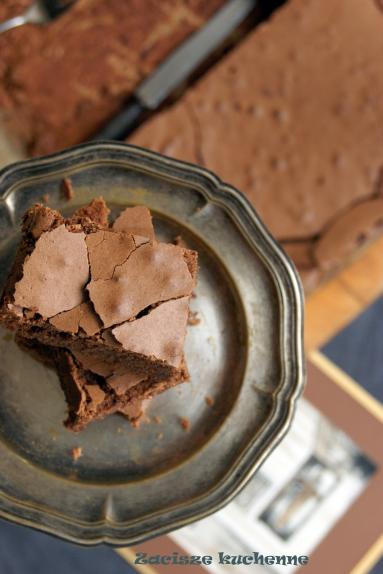 Brownie bezglutenowe na mące gryczanej