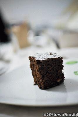 Brownies z białą czekoladą i pomarańczami