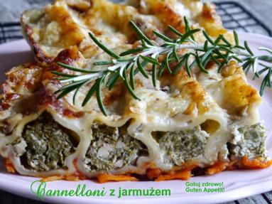 Cannelloni z jarmużem