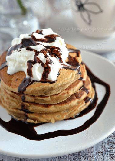 Cappucino pancakes