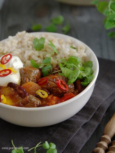 Chili con carne (wolno gotowane)