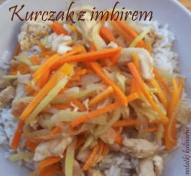 Chiny: Kurczak z imbirem