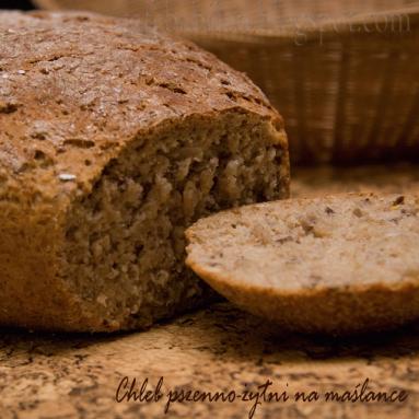 Chleb pszenno - żytni na maślance na World Bread Day