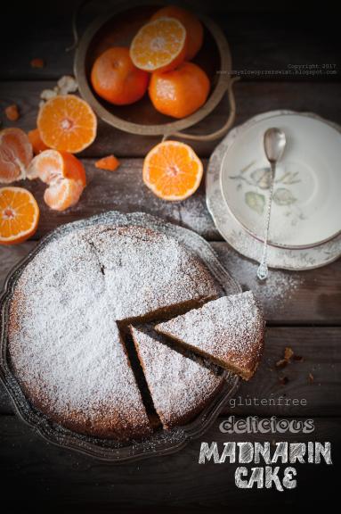 Ciasto mandarynkowe (bez pszenicy i bez cukru rafinowanego)