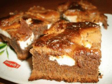 Cream-cheese brownies