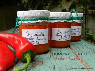 Domowy sos  chili, słodko - kwaśny