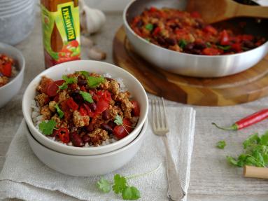 Drobiowe chilli con carne