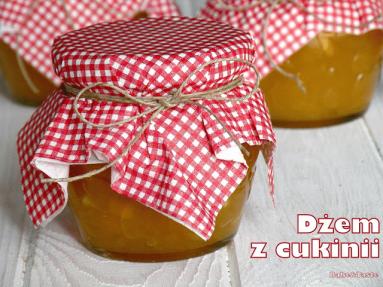 Dżem z cukinii. Pomarańczowy