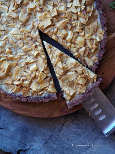 Fit tarta jabłkowa