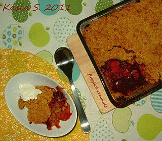 Flapjack crumble