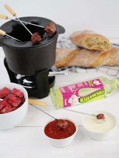 Fondue mięsne po burgundzku