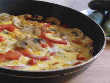 Frittata z papryką