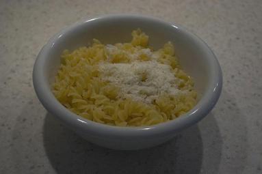 Fusilli aglio, olio