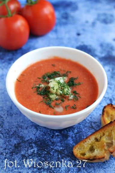 Gazpacho pomidorowe