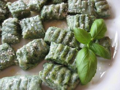 Gnocchi verde czyli gnocchi ze szpinaku i  ricotty