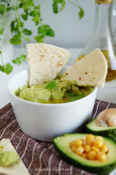 Hummus z awokado - Guacaummus lub Hummamole ;)