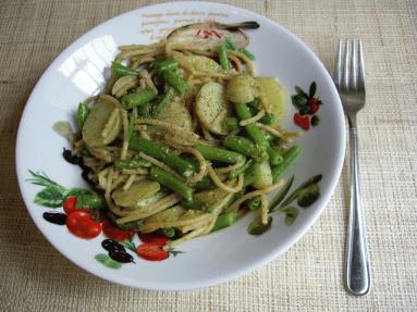 Jednogarnkowo. Spaghetti genovese