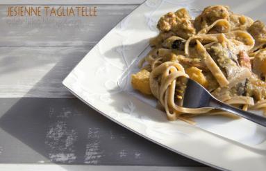 Jesienne tagliatelle 