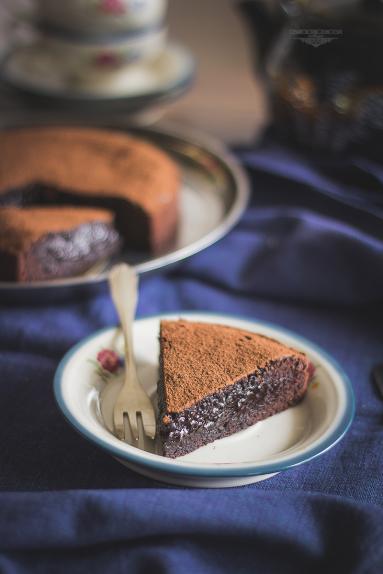 Kladdkaka – szwedzkie ciasto czekoladowe