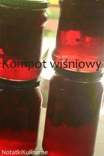 Kompot wiśniowy