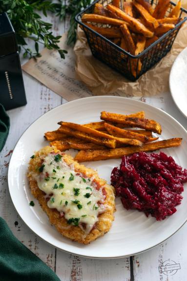 Kotlety z kurczaka w panierce z panko i parmezanem