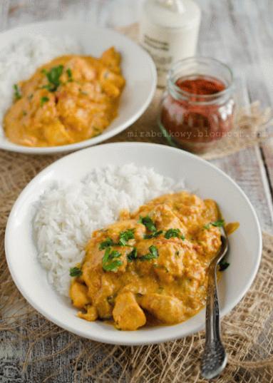 Kurczak tikka masala