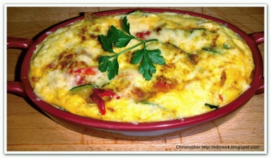 Kurdish omelette - omlet kurdyjski.