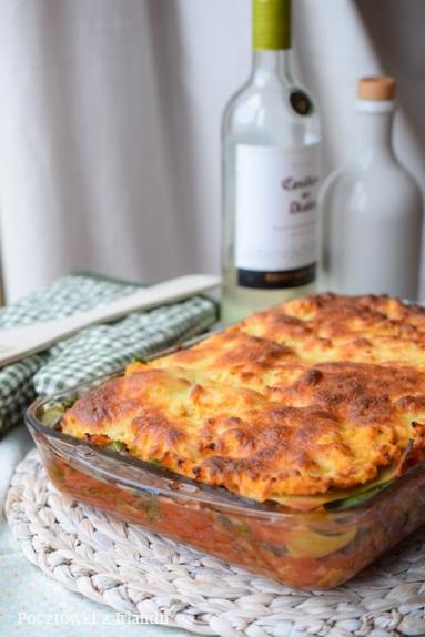 Lasagne z dynią, brokułem i jarmużem 