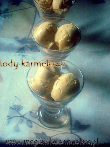 Lody karmelowe 