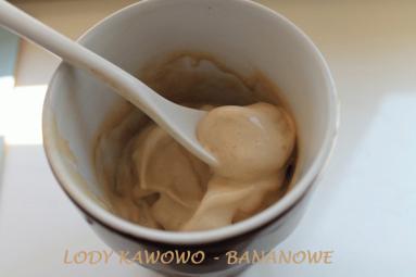 Lody kawowo - bananowe 