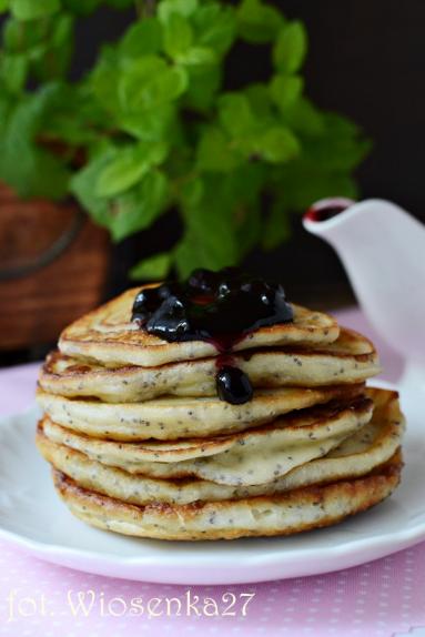 Makowe pancakes