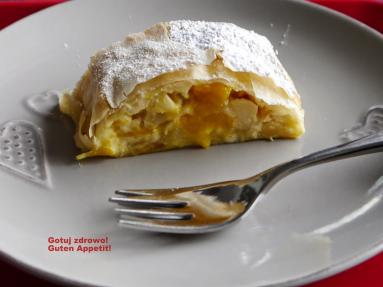 Mango-Apfel Strudel z ciasta filo