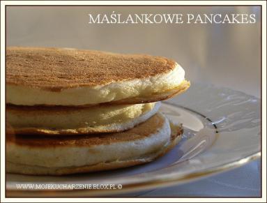 Maślankowe pancakes 