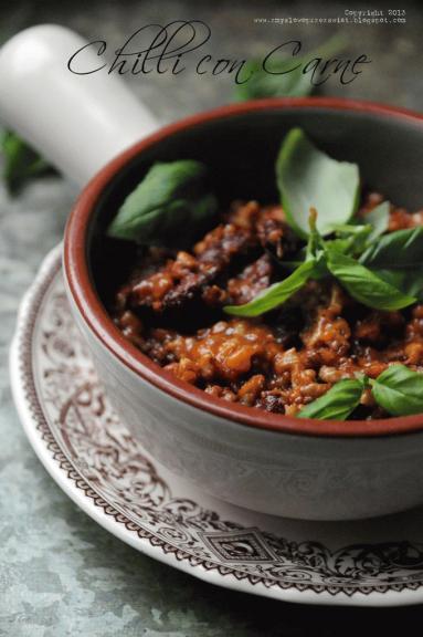 Mięsnie. Jednogarnkowo. Chilli con Carne.