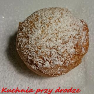 Mini pączki z serkiem homogenizowanym