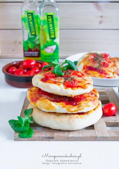 Mini pizze pszenno-orkiszowe (pizzerinki)