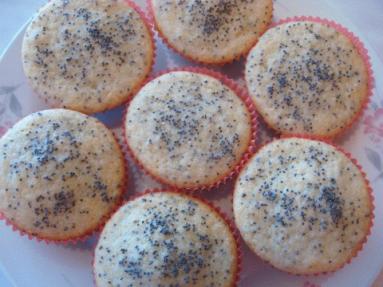 Muffinki cytrynowe z  makiem 