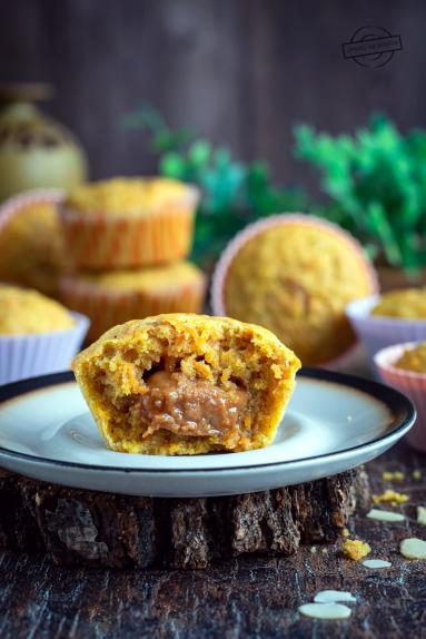 Muffinki marchewkowe z krówką