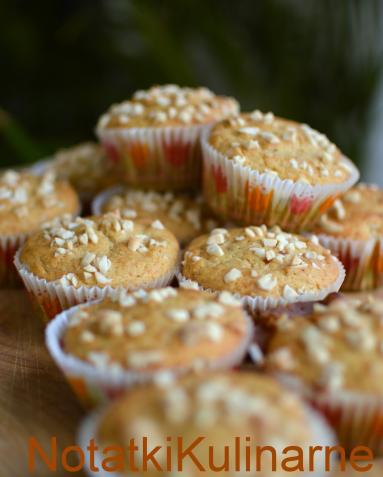 Muffinki pomarańczowo imbirowe z ricottą