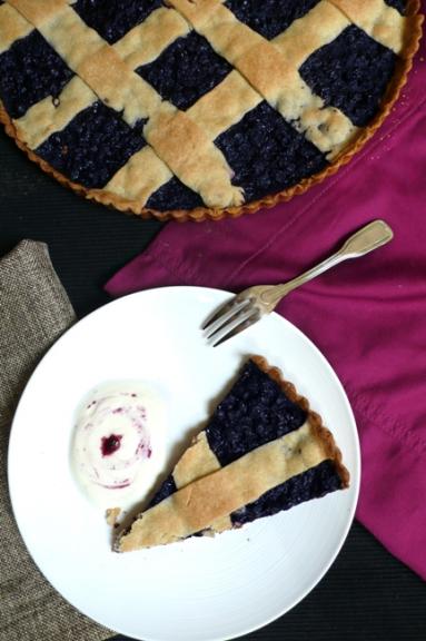 My blueberry pie