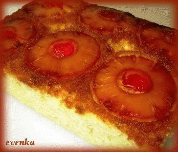 ODWRÓCONE CIASTO ANANASOWE (Pineapple upside down cake)