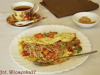 Omlet nadziewany po  tajsku